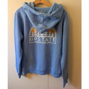 New York Upstate League 91 Blue Hoodie